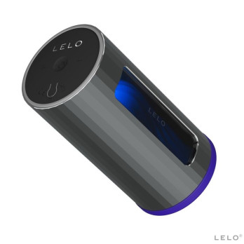 Lelo F1S V2 Masturbator Sdk Technology - Gunmetal And Blue Midnight