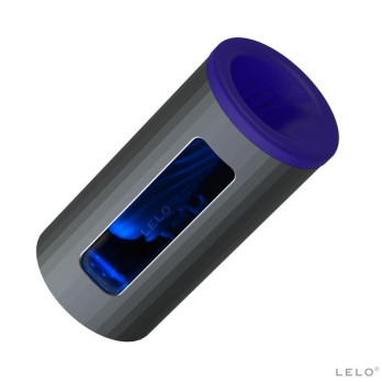 Lelo F1S V2 Masturbator Sdk Technology - Gunmetal And Blue Midnight