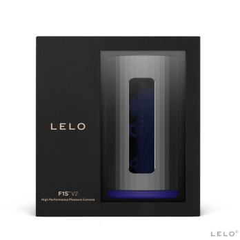 Lelo F1S V2 Masturbator Sdk Technology - Gunmetal And Blue Midnight