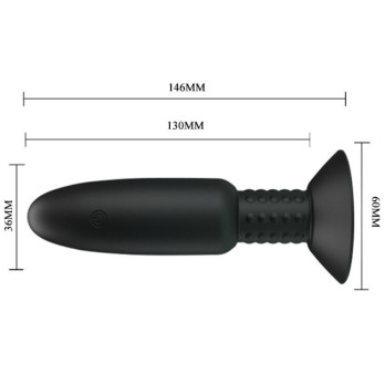 Pretty Love Bottom - Plug Vibration And Rotation Function