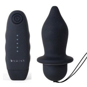 B Swish - Bfilled Classic Vibrating Plug Black