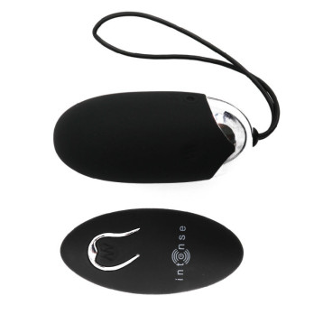 Intense Flippy Ii  Vibrating Egg With Remote Control Black