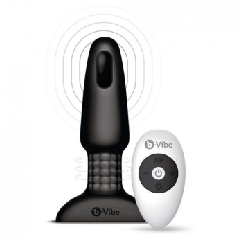 B-Vibe  Rimming Remote Control Plug 2 Black