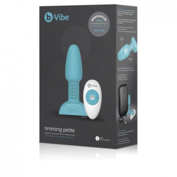 B-Vibe  Rimming Petite Remote Control Plug Teal