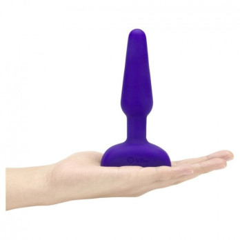 B-Vibe Trio Remote Control Plug Purple