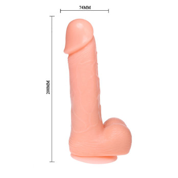 Dong Realistic Dildo Rotation And Vibration Function 20 Cm