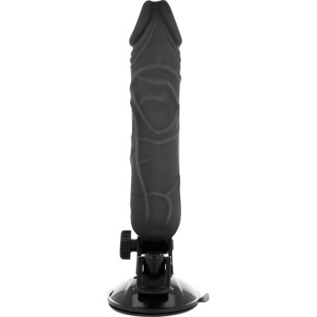 Basecock™ - Realistic Vibrator Remote Control Black 20 Cm