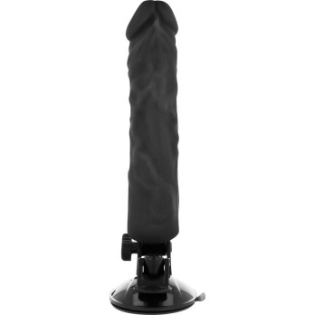 Basecock™ -  Realistic Vibrator Remote Control Black 21 Cm