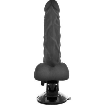 Basecock™ - Vibrador Articulable Control Remoto Negro 21 Cm