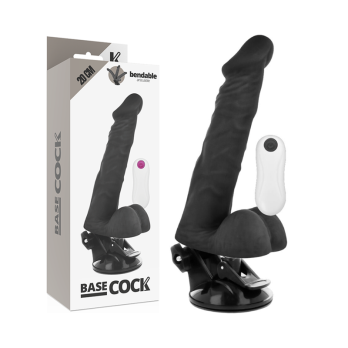 Basecock™ - Realistic Articulable Remote Control Black 20 Cm