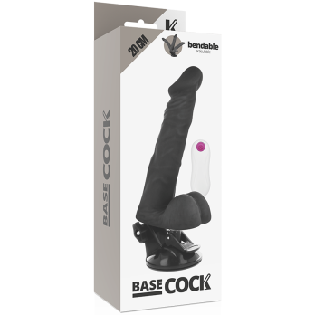 Basecock™ - Realistic Articulable Remote Control Black 20 Cm