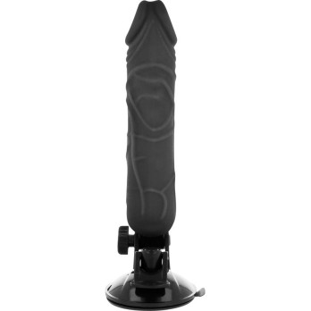 Basecock™ - Realistic Vibrator Remote Control Black 20 Cm