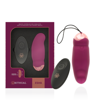 Rithual™- Esha Remote Controlled Egg Stimulator Rotation + Vibration