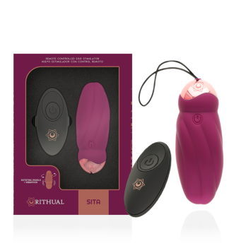 Rithual™- Sita Remote Controlled Egg Rotation Pearls  + Vibration