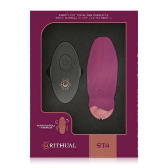 Rithual™- Sita Remote Controlled Egg Rotation Pearls  + Vibration