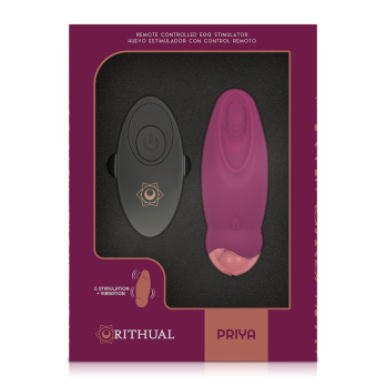 Rithual™- Priya Remote Controlled Egg G-Spot + Vibration