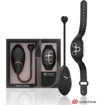 Anne'S Desire™ - Egg Remote Control Technology Watchme Black/Gold