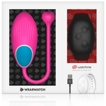 WearwatchTrade - Watchme Technology Remote Control Egg Fuchsia / Jet