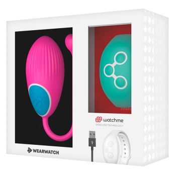 WearwatchTrade - Watchme Technology Remote Control Egg Fuchsia / Seawater