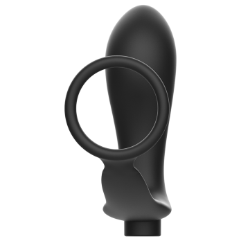 Addicted Toys Penis Ring With Remote Control Anal Plug Black Rechargeable