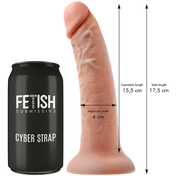 Fetish Submissive Cyber StrapTrade - Harness With Remote Control Dildo Watchme S Technology