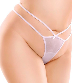 Hook Up Panties - Remote Bow-Tie G-String X-2Xl