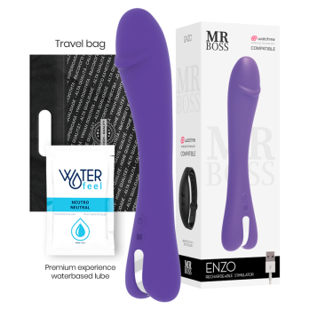 Mr Boss™ - Enzo Vibrator Watchme Wireless Techonology Compatible