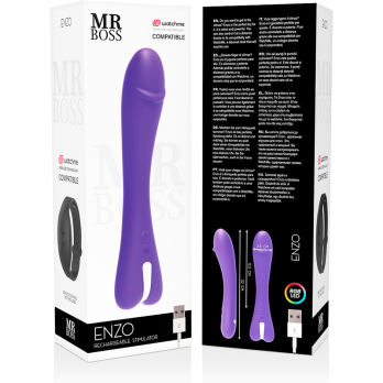 Mr Boss™ - Enzo Vibrator Watchme Wireless Techonology Compatible