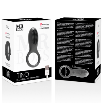 Mr Boss™ - Tino Stimulator Ring Compatible With Watchme Wireless Technology