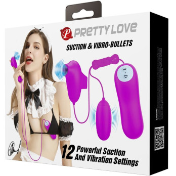 Pretty Love Suction  Vibro-Bullets