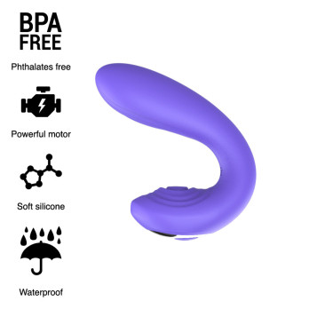 Mr Boss™- Josef Pulsation  Vibration Remote Control For Couples