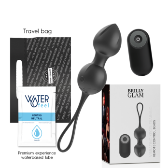 Brilly Glam™ - Vibrating Kegel Beads Remote Control