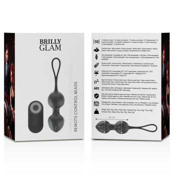 Brilly Glam™ - Vibrating Kegel Beads Remote Control