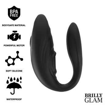 Brilly Glam™ - Couple Pulsing  Vibrating Remote Control