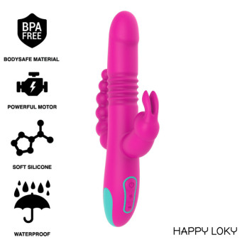 Happy Loky™ - Donald Triple Stimulation: Anal, G-Spot  Clitoral Watchme Wireless Technology Compatible