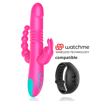 Happy Loky™ - Donald Triple Stimulation: Anal, G-Spot  Clitoral Watchme Wireless Technology Compatible