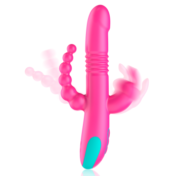 Happy Loky™ - Donald Triple Stimulation: Anal, G-Spot  Clitoral Watchme Wireless Technology Compatible