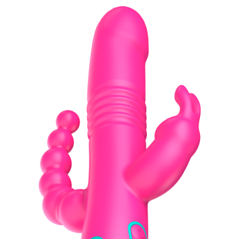 Happy Loky™ - Donald Triple Stimulation: Anal, G-Spot  Clitoral Watchme Wireless Technology Compatible