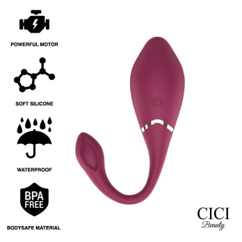 Cici Beauty™- Premium Silicone Egg Vibrator Remote Control