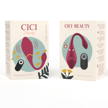 Cici Beauty™- Premium Silicone Egg Vibrator Remote Control