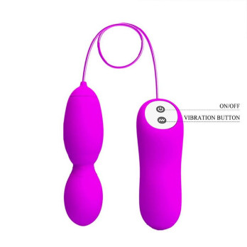 Pretty Love - Vega Rotation And Vibration Massager With 12 Functions Fuchsia