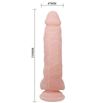 Baile Super Dildo Realistic Dildo Flesh 21.5 Cm