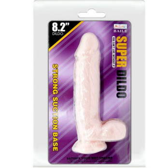 Baile Super Dildo Realistic Dildo Flesh 21.5 Cm