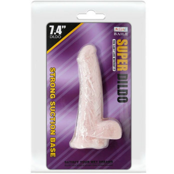 Baile Super Dildo Realistic Dildo Flesh 18.8 Cm