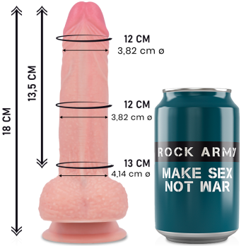 Rockarmy™ - Liquid Silicone Premium Mustang Realistic 18Cm