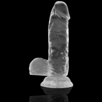 Xray Clear Cock With Balls  15.5Cm X 3.5Cm