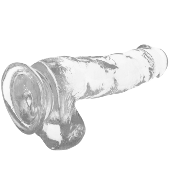 Xray Clear Cock With Balls  18.5Cm X 3.8Cm