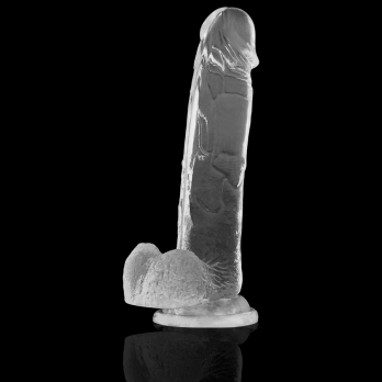 Xray Clear Cock With Balls 22Cm X 4.6Cm