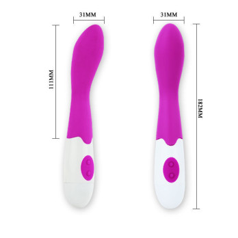 Pretty Love Bishop Vibrator Purple