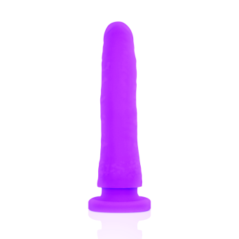 Delta Club™ -  Toys Lilac Dildo Medical Silicone 17 X 3 Cm